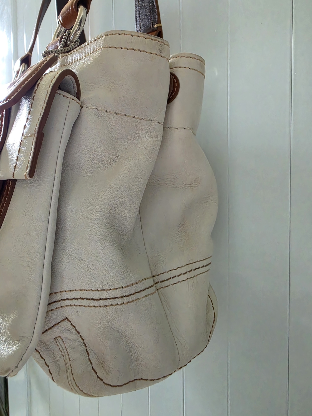 Y2K authentic vintage Coach Soho Double Pocket Leathe… - Gem